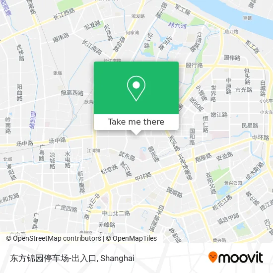 东方锦园停车场-出入口 map