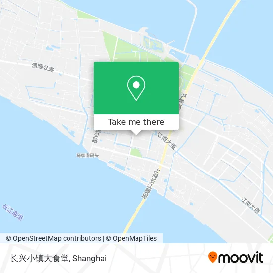 长兴小镇大食堂 map