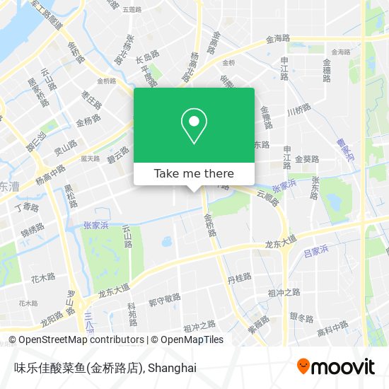 味乐佳酸菜鱼(金桥路店) map