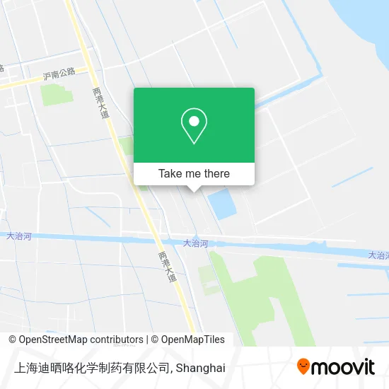 上海迪晒咯化学制药有限公司 map