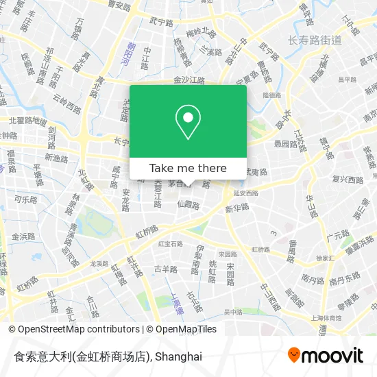 食索意大利(金虹桥商场店) map