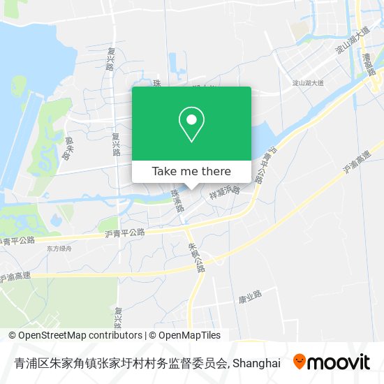 青浦区朱家角镇张家圩村村务监督委员会 map