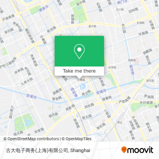 古大电子商务(上海)有限公司 map