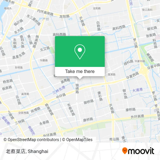 老蔡菜店 map