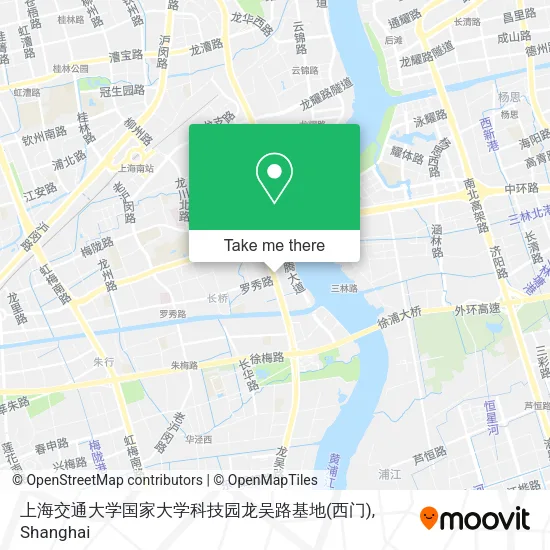 上海交通大学国家大学科技园龙吴路基地(西门) map