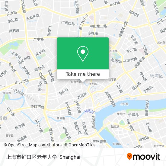 上海市虹口区老年大学 map