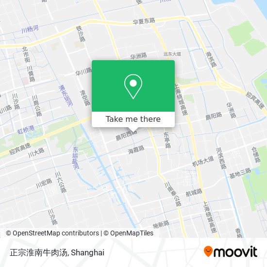 正宗淮南牛肉汤 map