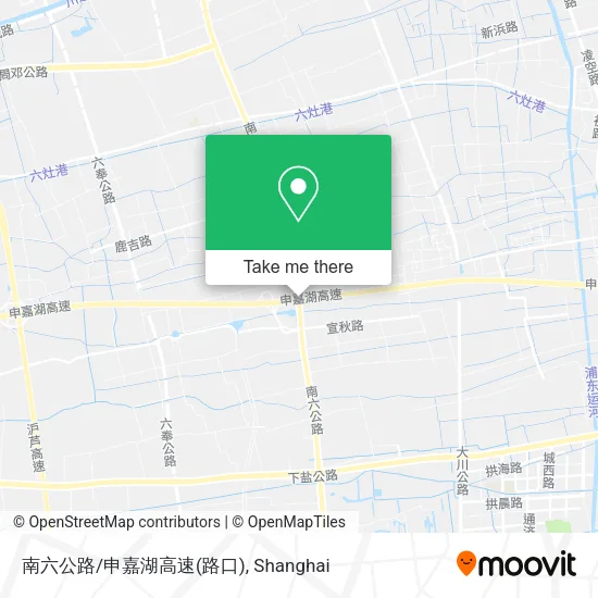 南六公路/申嘉湖高速(路口) map