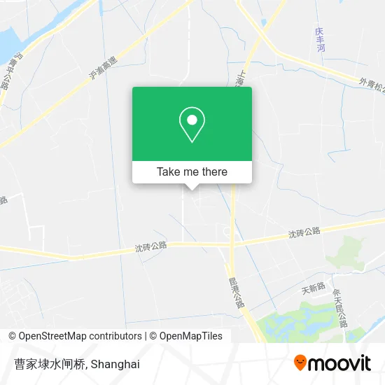 曹家埭水闸桥 map