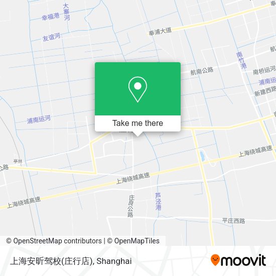 上海安昕驾校(庄行店) map