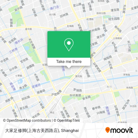大家足修脚(上海古美西路店) map