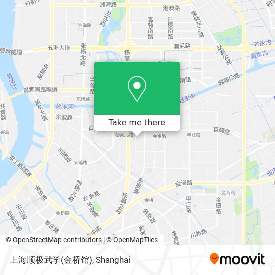 上海顺极武学(金桥馆) map