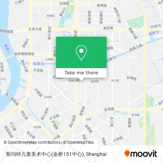 斯玛特儿童美术中心(金桥151中心) map