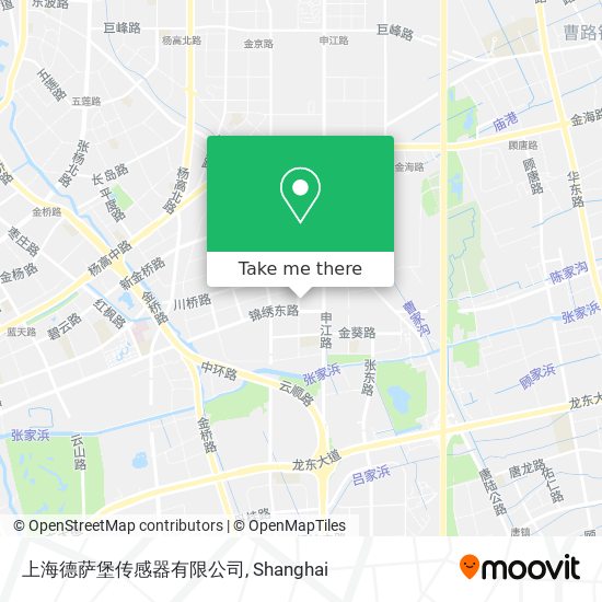 上海德萨堡传感器有限公司 map
