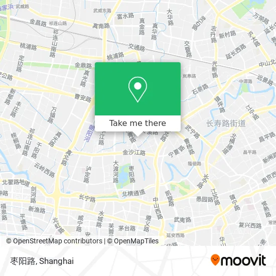 枣阳路 map