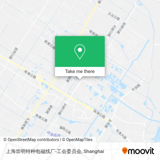 上海崇明特种电磁线厂-工会委员会 map