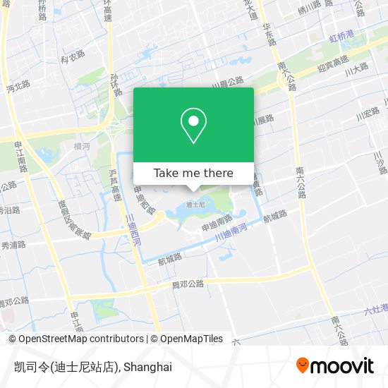 凯司令(迪士尼站店) map