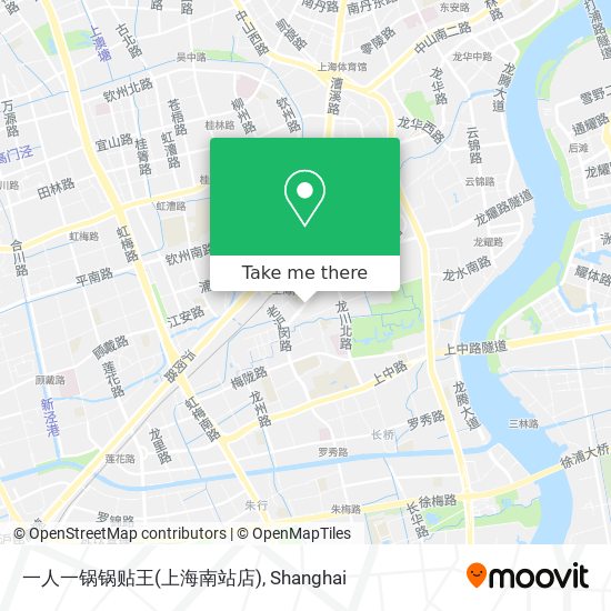 一人一锅锅贴王(上海南站店) map