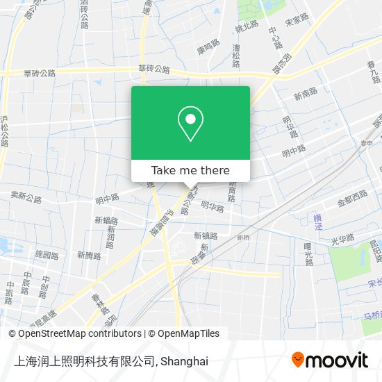 上海润上照明科技有限公司 map