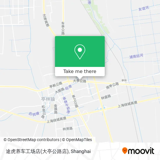 途虎养车工场店(大亭公路店) map