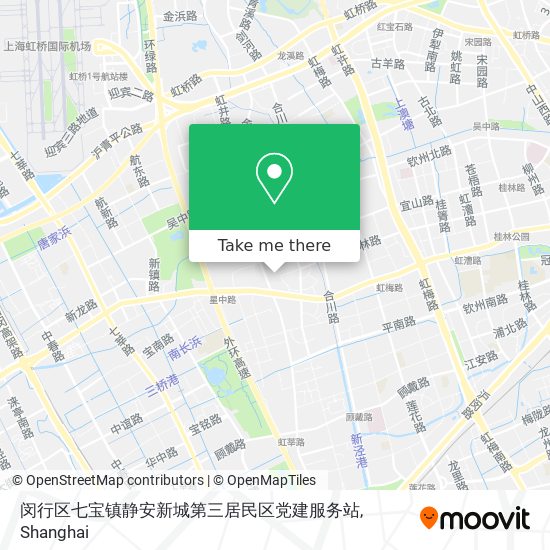 闵行区七宝镇静安新城第三居民区党建服务站 map