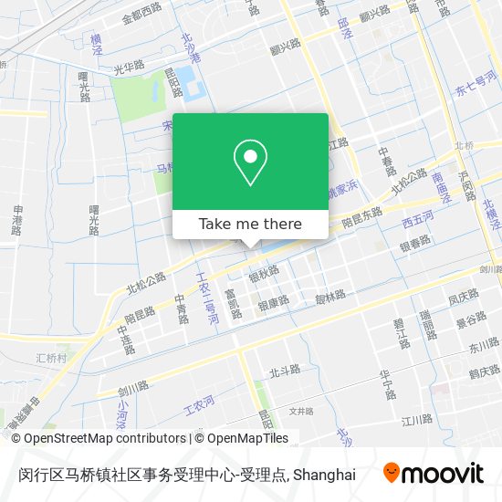 闵行区马桥镇社区事务受理中心-受理点 map