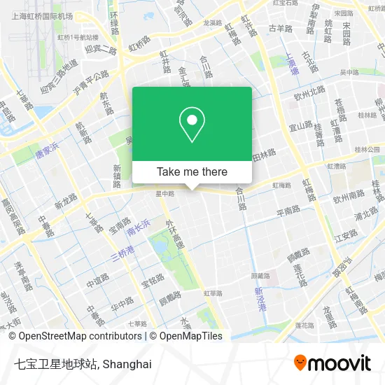 七宝卫星地球站 map
