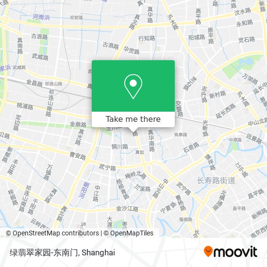 绿翡翠家园-东南门 map