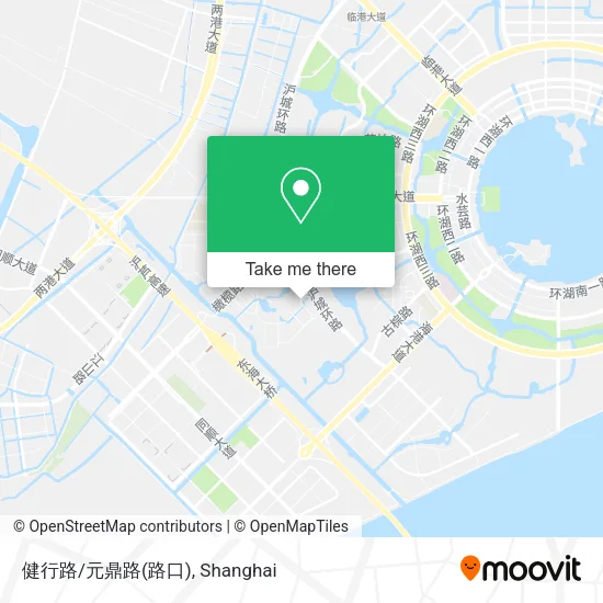 健行路/元鼎路(路口) map