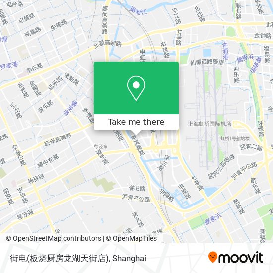 街电(板烧厨房龙湖天街店) map