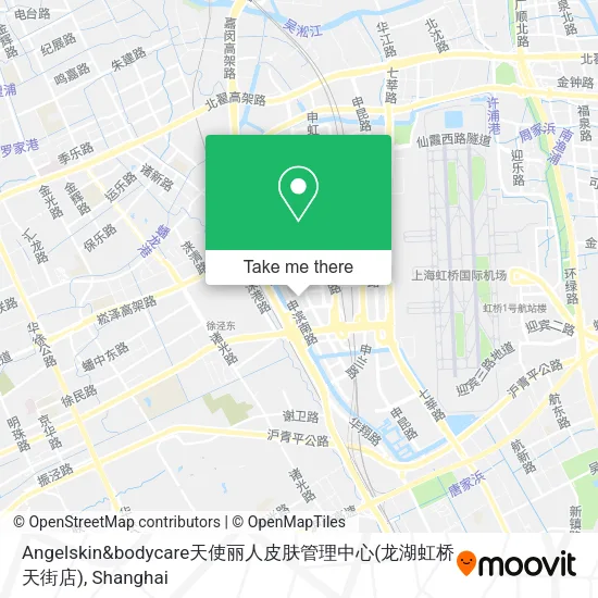 Angelskin&bodycare天使丽人皮肤管理中心(龙湖虹桥天街店) map
