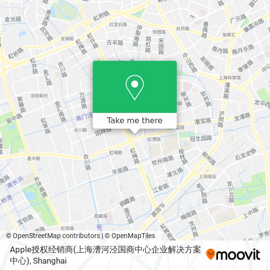 Apple授权经销商(上海漕河泾国商中心企业解决方案中心) map
