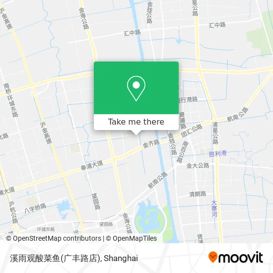 溪雨观酸菜鱼(广丰路店) map