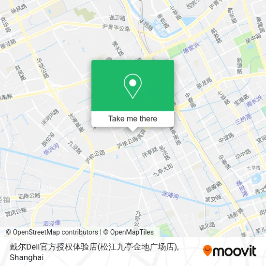 戴尔Dell官方授权体验店(松江九亭金地广场店) map