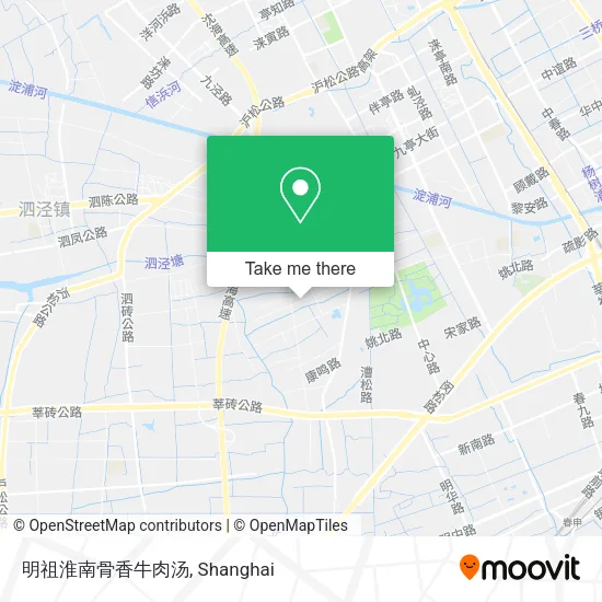 明祖淮南骨香牛肉汤 map
