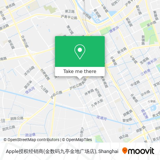 Apple授权经销商(金数码九亭金地广场店) map