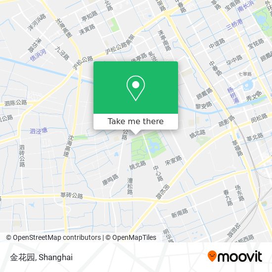 金花园 map