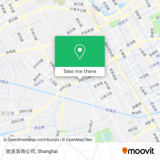 致派装饰公司 map