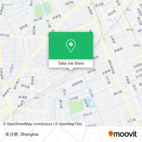 朱泾桥 map