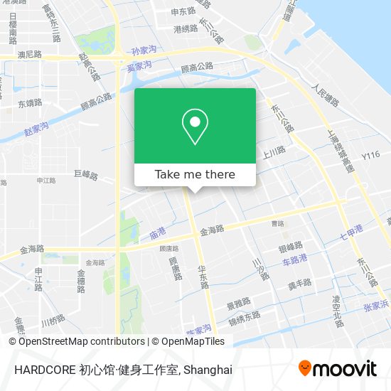 HARDCORE 初心馆·健身工作室 map