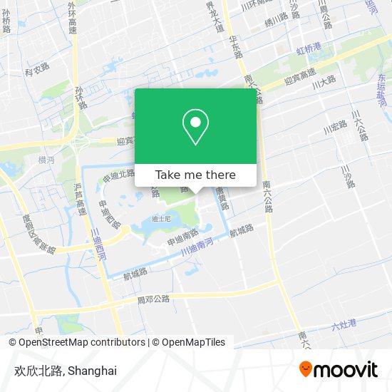 欢欣北路 map