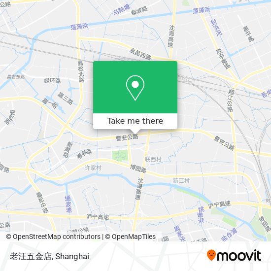 老汪五金店 map