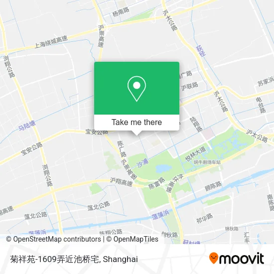 菊祥苑-1609弄近池桥宅 map