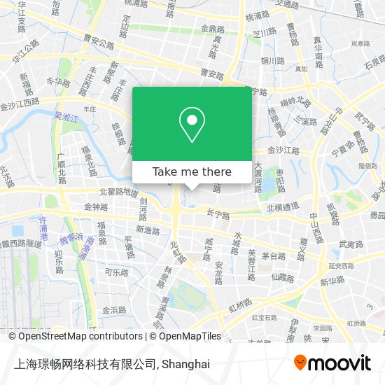 上海璟畅网络科技有限公司 map