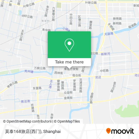 莫泰168旅店(西门) map