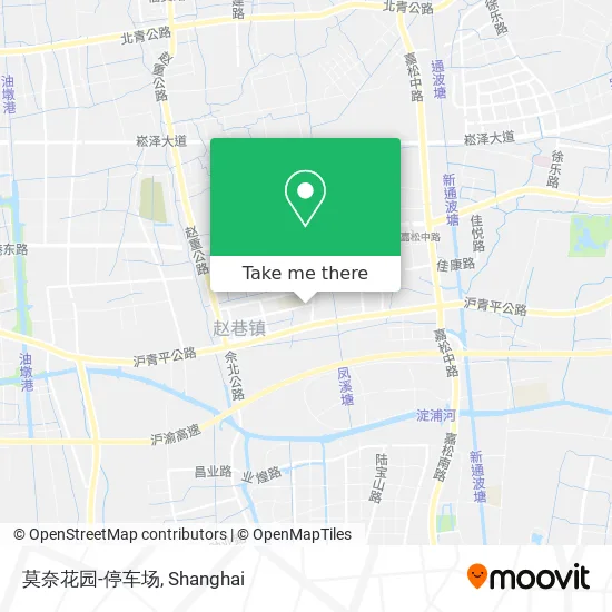 莫奈花园-停车场 map