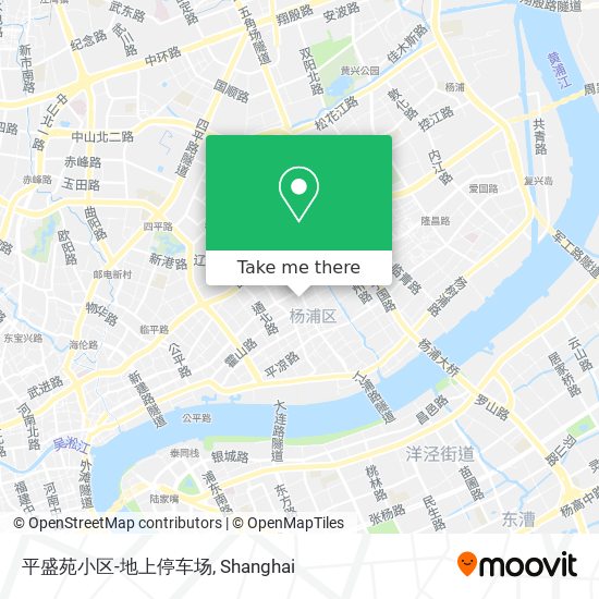平盛苑小区-地上停车场 map