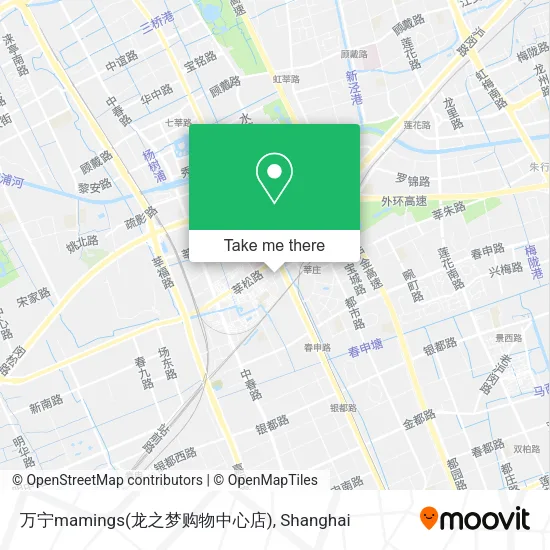 万宁mamings(龙之梦购物中心店) map