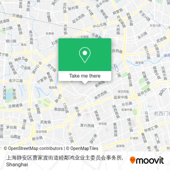 上海静安区曹家渡街道睦鄰鸿业业主委员会事务所 map