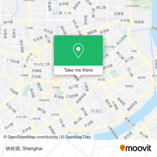 铁岭路 map